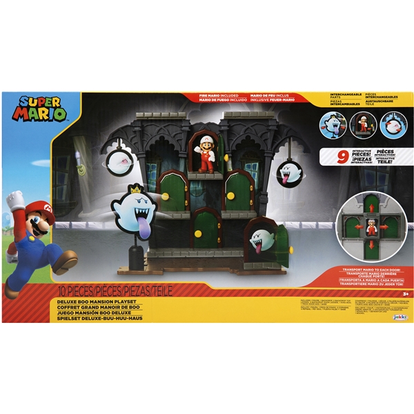 Super Mario 2.5 Inch Deluxe Playset Boo Mansion (Bilde 1 av 7)