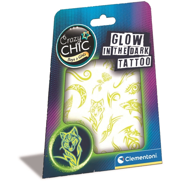 Crazy Chic Glow in the dark Tattoo (Bilde 1 av 4)