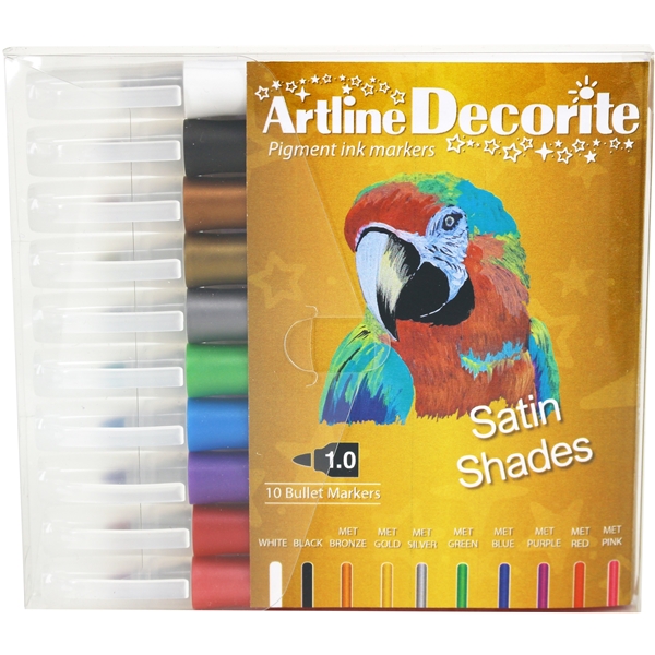 Artline Decorite Tusjpenner Rund Spiss Satin