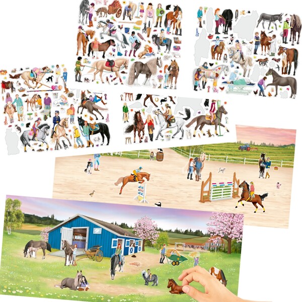 Create Your Happy Horses Aktivitetsbok (Bilde 3 av 4)