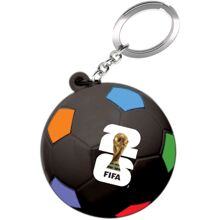 World Cup Stressball Nøkkelring Svart