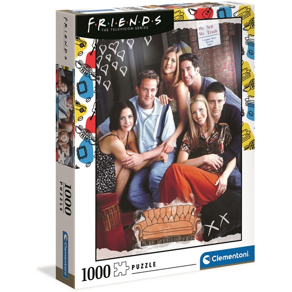 Puslespill 1000 Deler Friends (Bilde 1 av 4)