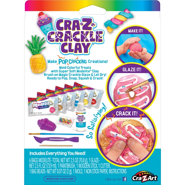 Crazart Crackle Clay søte godbiter (Bilde 6 av 6)