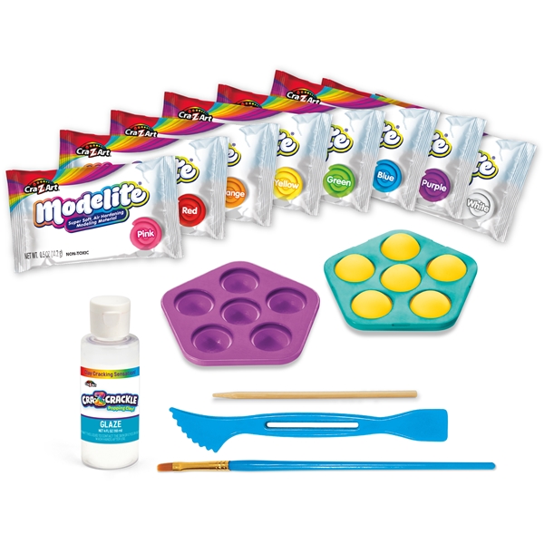 Crazart Crackle Clay Pop-Mazing Super Sensory Set (Bilde 2 av 8)