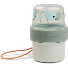Green - Done by Deer To Go Snack Container S Birdee