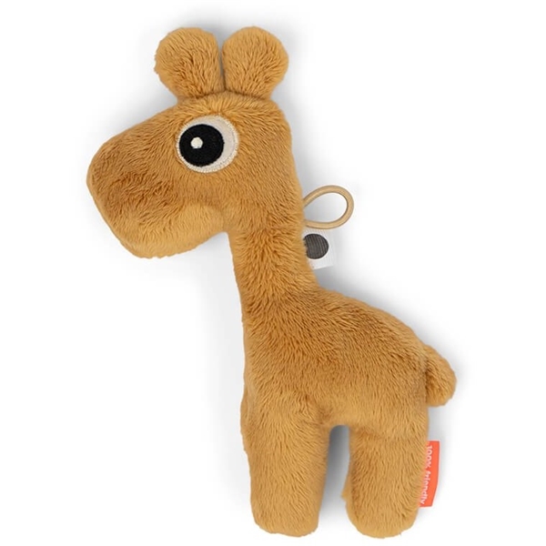 Done By Deer Tiny Sensory Rattle Raffi Mustard (Bilde 1 av 2)