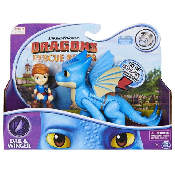 Dragons Dragon & Viking Dak & Winger (Bilde 1 av 5)