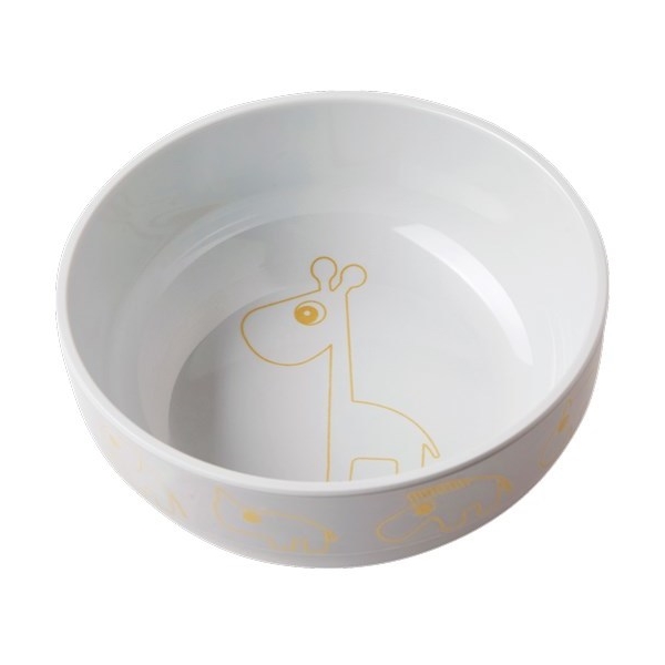 Done By Deer Yummy Bowl Contour Gold/Grey