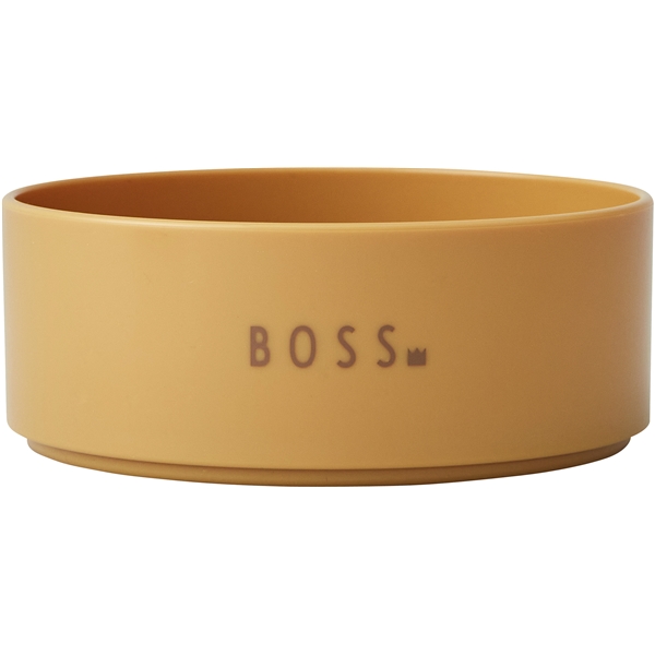 Design Letters Mini Favorittskål Mustard Boss (Bilde 1 av 3)