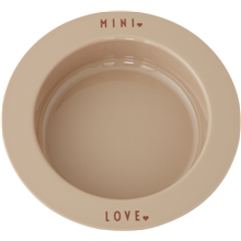 Design Letters Mini Favourite Dyp Tallerken Beige