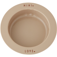 Beige - Design Letters Mini Favourite Dyp Tallerken