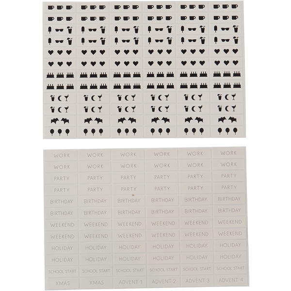 Design Letters Calendar 2023 Skolemateriell Design Letters