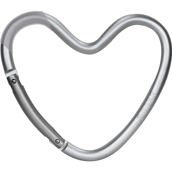 Dooky Hjerteformet Krok Sølv (Bilde 2 av 5)