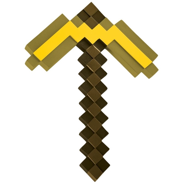 Forkledning Minecraft Gold Pickaxe (Bilde 1 av 2)