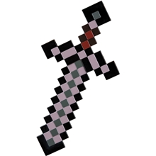 Forkledning Minecraft Netherite Sword