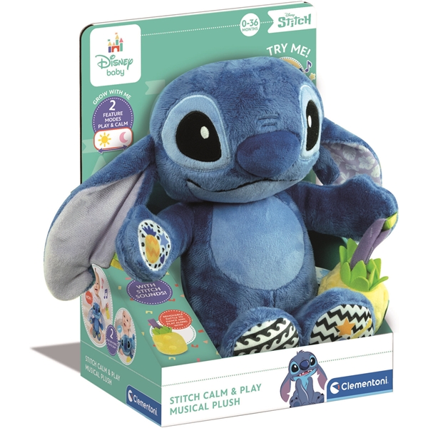 Disney Baby Stitch Musikalsk Plysj (Bilde 1 av 4)