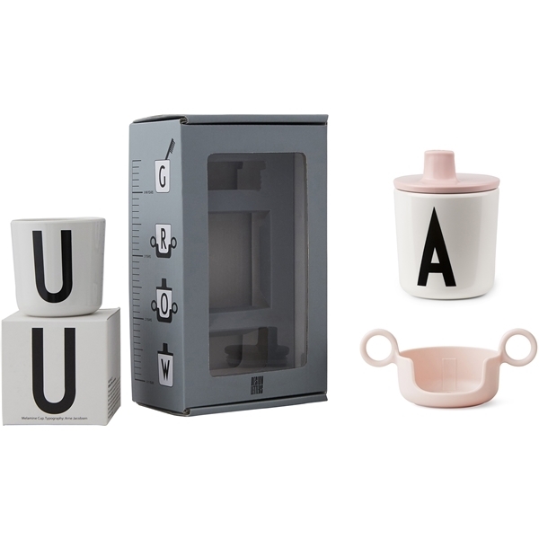 Design Letters Grow With Your Cup Rosa (Bilde 2 av 2)