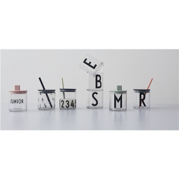 Design Letters Lokk til Drikkeglass Svart (Bilde 4 av 4)
