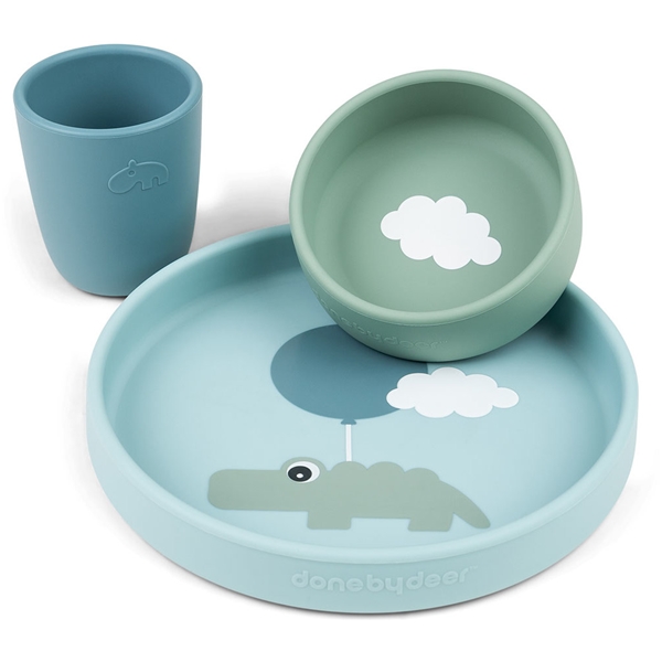 Done By Deer Middagsett Happy Clouds (Bilde 1 av 4)