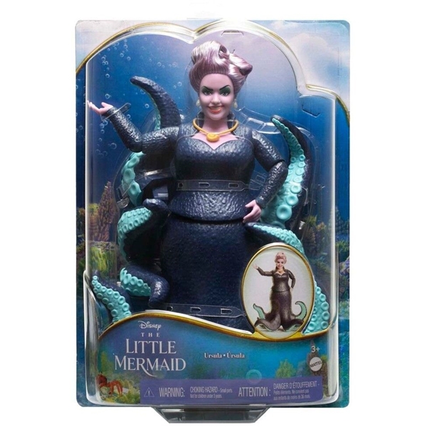Disney liten havfrue motedukke Ursula