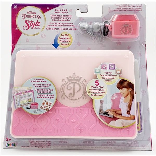 Disney Princess Style Collection Spillbar Laptop (Bilde 1 av 4)