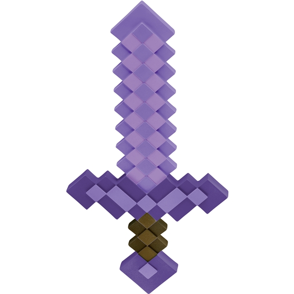 Minecraft Diamond Sword Enchanted