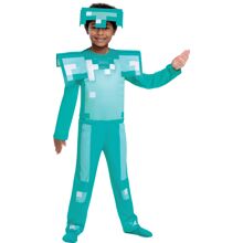 Bekledning Minecraft Kostyme Diamant Rustning