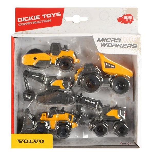Dickie Toys Volvo Construction 5 Pack (Bilde 2 av 2)
