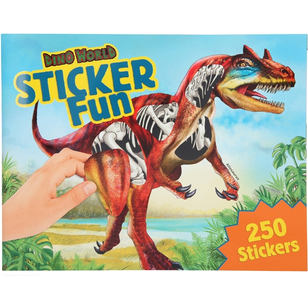 Dino World Stickersbok (Bilde 1 av 2)