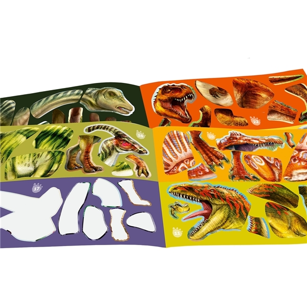 Dino World Sticker Fun Bok (Bilde 4 av 6)