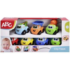ABC City Team 7-Pack Leksaksbilar
