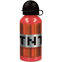 Minecraft Vannflaske Aluminium 400 ml