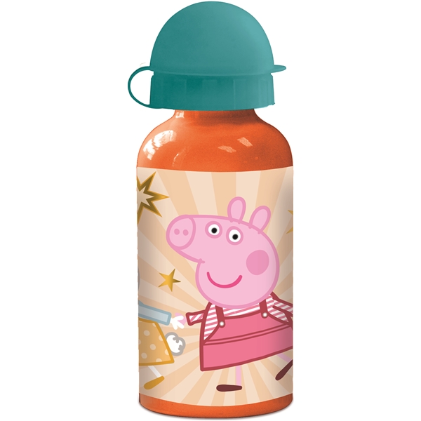 Peppa Gris Vannflaske Aluminium 400 ml