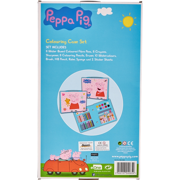 Peppa Gris Art Case 52 deler (Bilde 2 av 5)