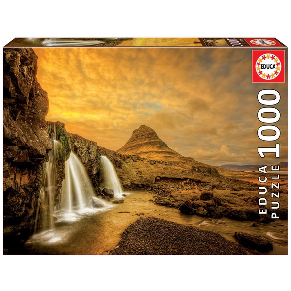 Puslespill Kirkjufellsfoss Waterfall 1000 Deler