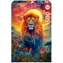 Educa Puslespill 500 Brikker Majestic Lion Stare