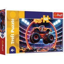 Puslespill 60 Biter Trefl Monster Truck