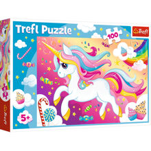 Puslespill 100 Biter Trefl Beautiful Unicorn