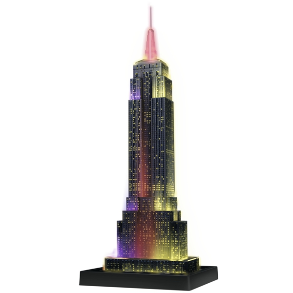 Puslespillbyggning 3D - Empire State Building LED (Bilde 4 av 6)