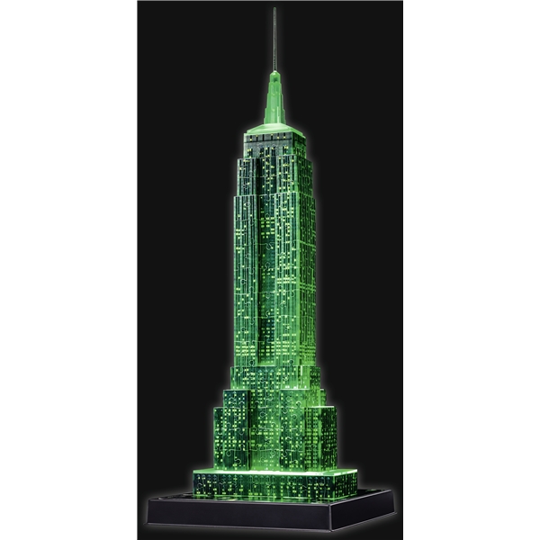 Puslespillbyggning 3D - Empire State Building LED (Bilde 5 av 6)