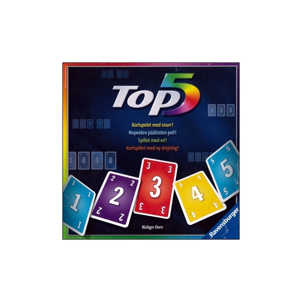 Top 5 Rummy - Selskapsspill - Ravensburger | Shopping4net
