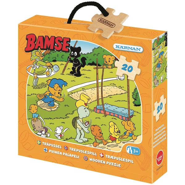 Trepuslespill 20 Biter Bamse (Bilde 1 av 2)