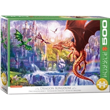 Puslespill 500 Deler Dragon Kingdom