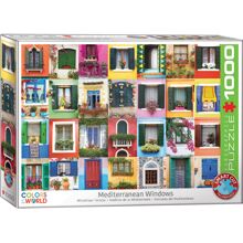 Puslespill 1000 Biter Mediterranean Windows