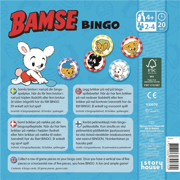Bingo bamse (Bilde 2 av 2)