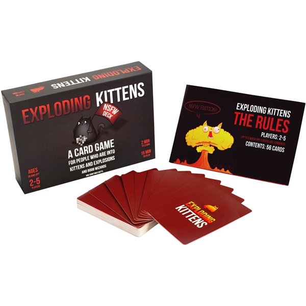 Exploding Kittens Nordic NSFW Edition (Bilde 2 av 2)