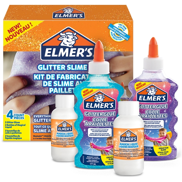 Elmers Glitter slime starter kit (Bilde 1 av 5)