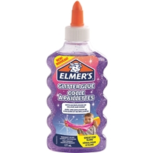 Elmers Glitterlim 177ml lilla