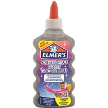 Elmers Glitterlim 177ml sølv