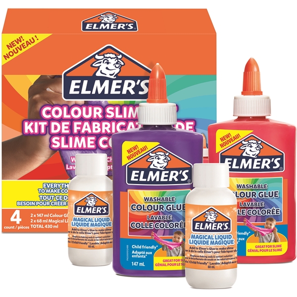 Elmers Opaque Color Slime Kit (Bilde 1 av 5)